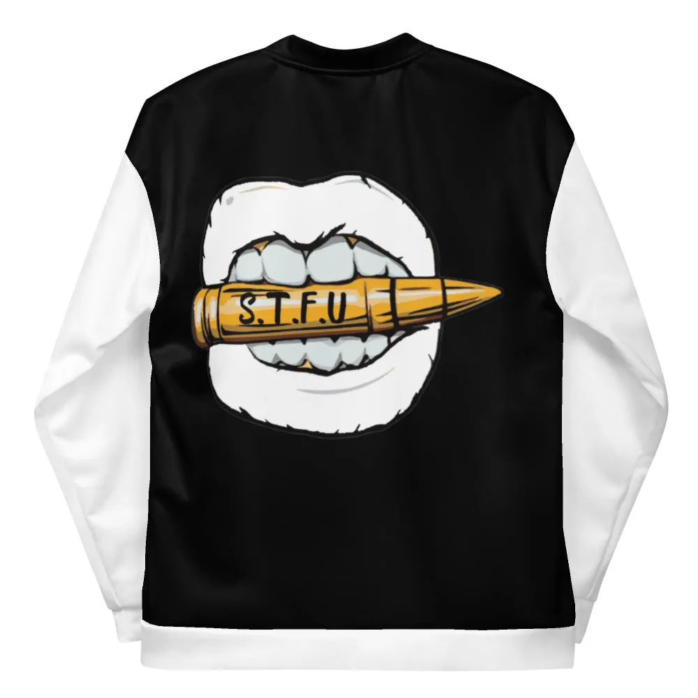Tony Trixx Chicago Unisex Bomber Jacket - Black