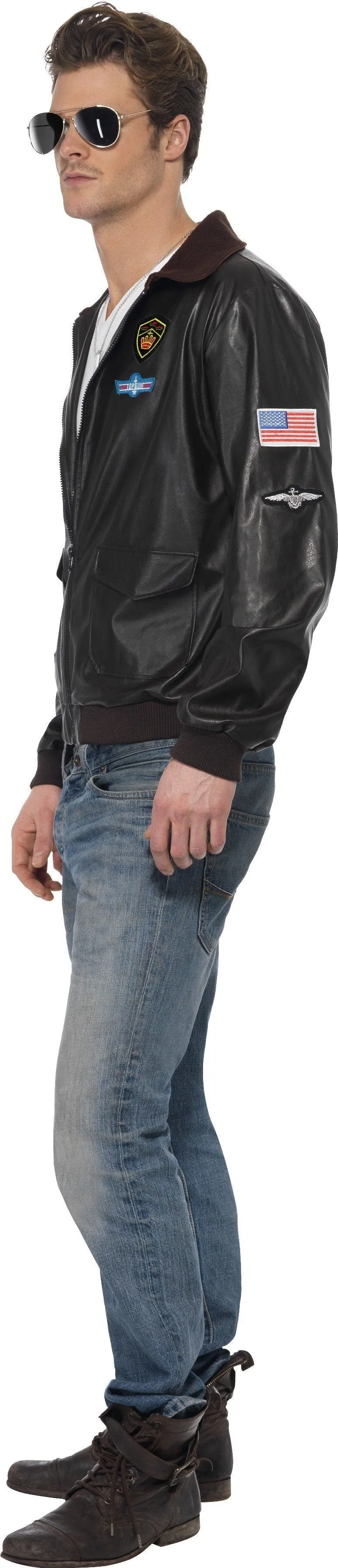 Top Gun Iconic 80's Bomber Jacket For Sale
