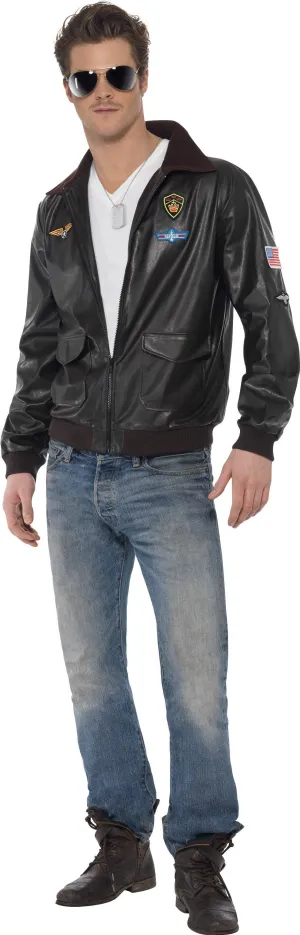 Top Gun Iconic 80's Bomber Jacket For Sale