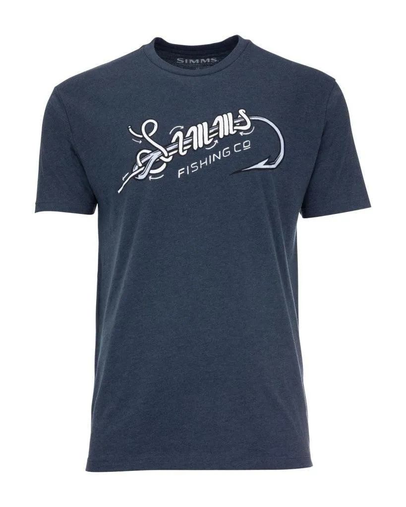 Tricou SIMMS Special Knot T-Shirt Navy Heather