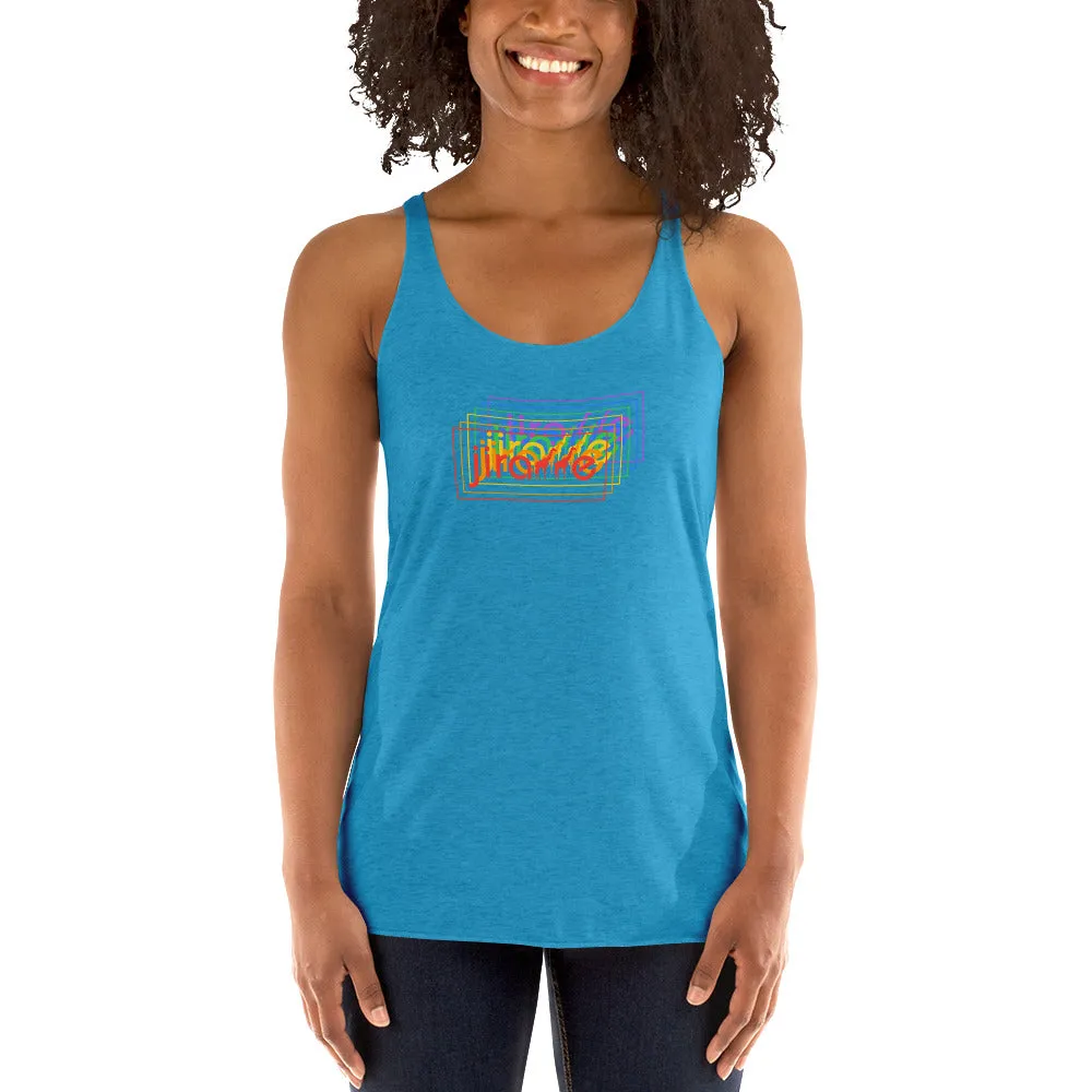 Trippy Racerback Tank