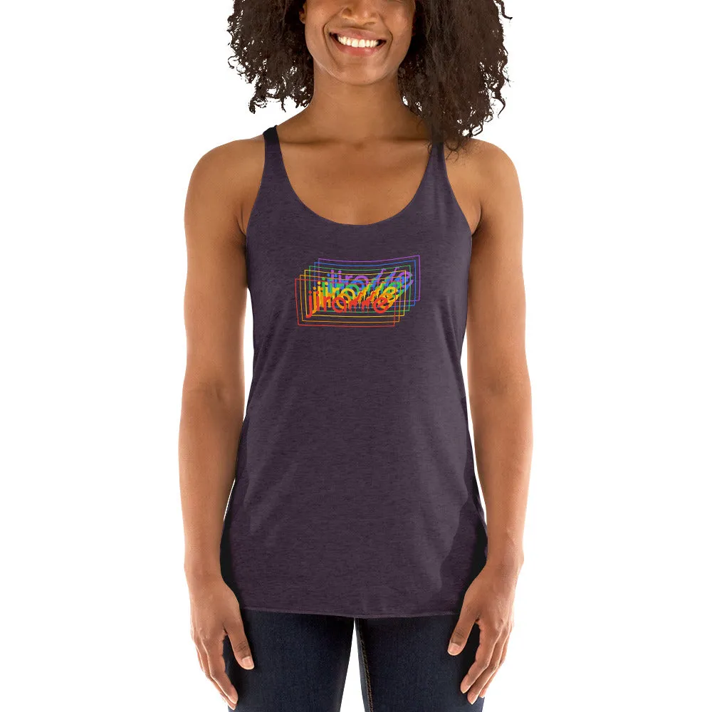 Trippy Racerback Tank