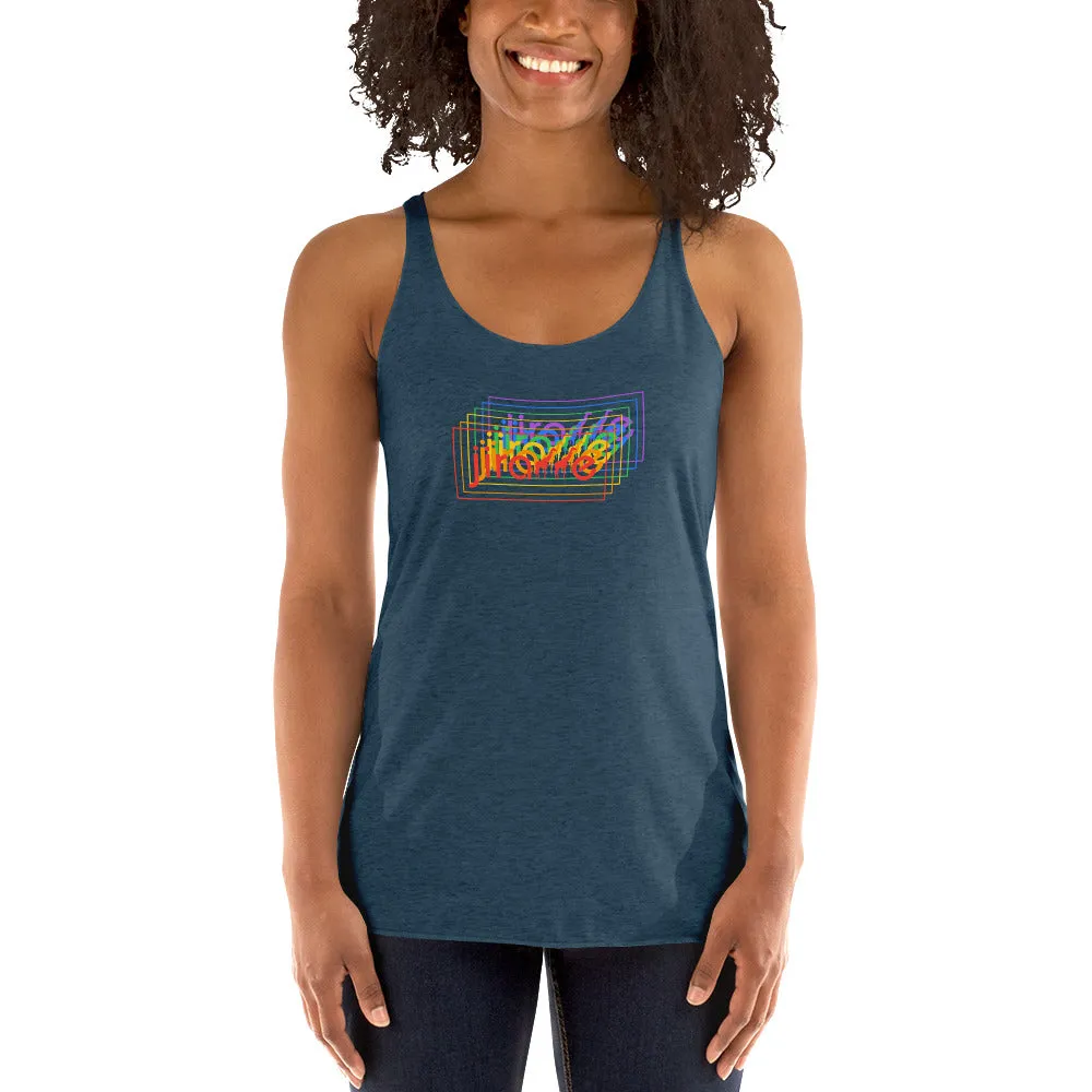 Trippy Racerback Tank