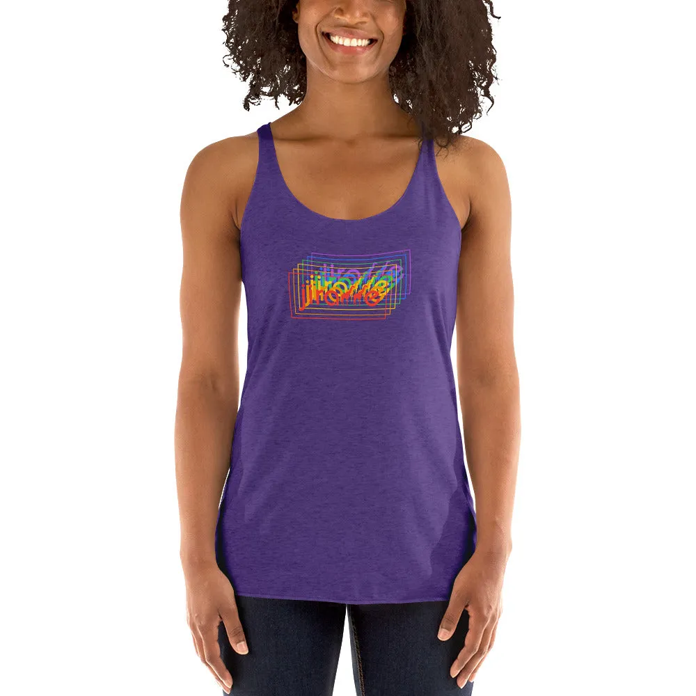 Trippy Racerback Tank