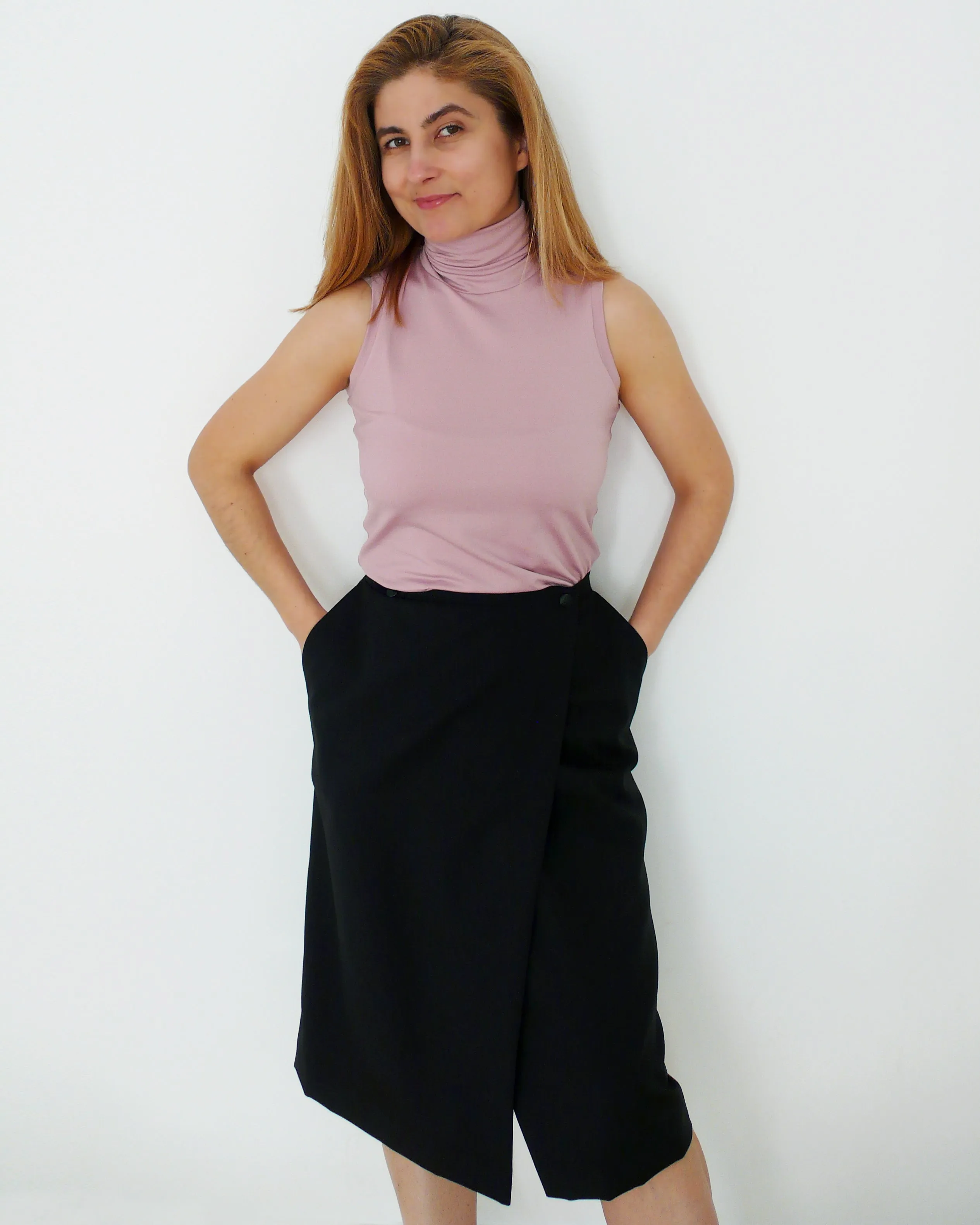 Turtleneck Top Sewing Pattern N.48