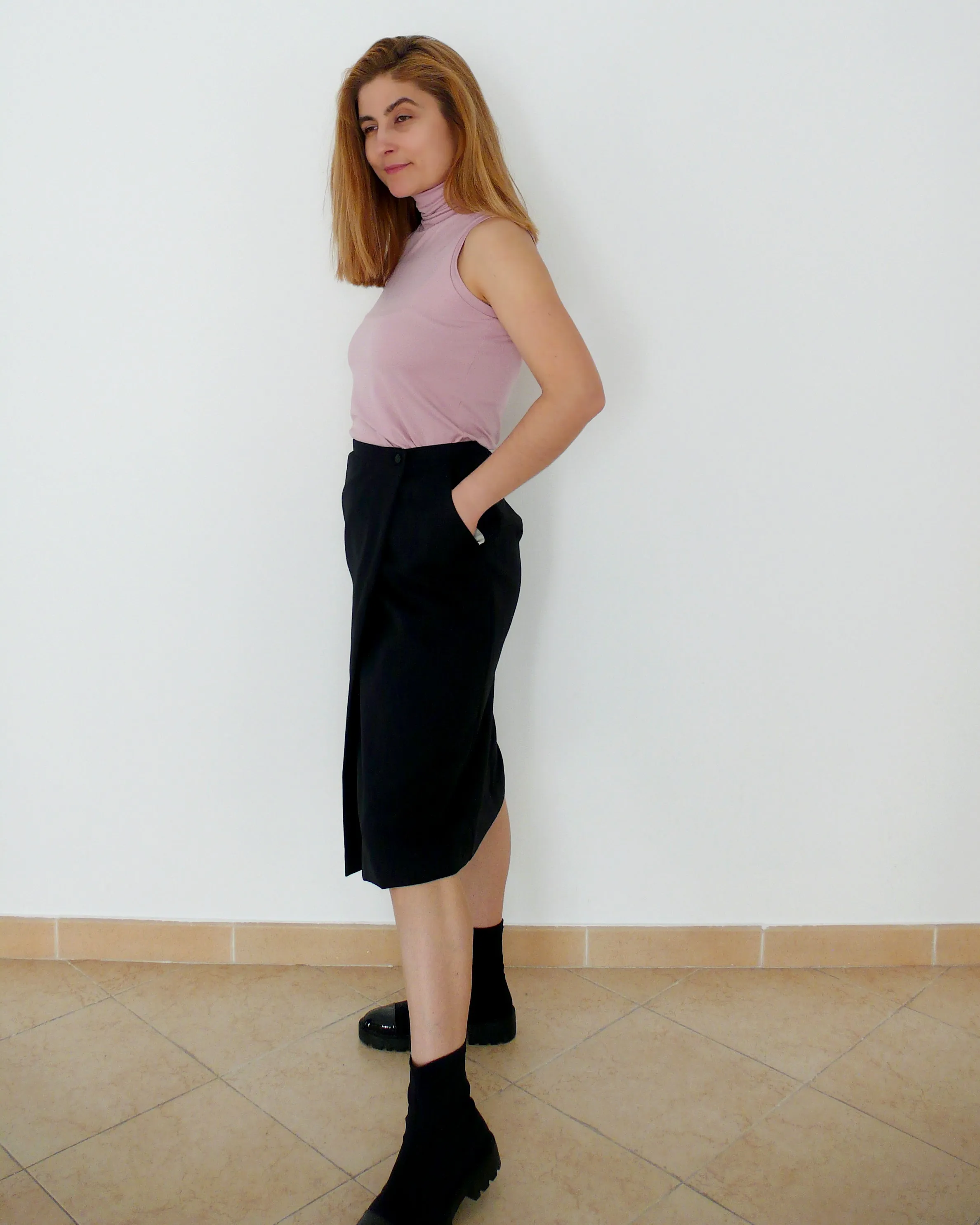 Turtleneck Top Sewing Pattern N.48