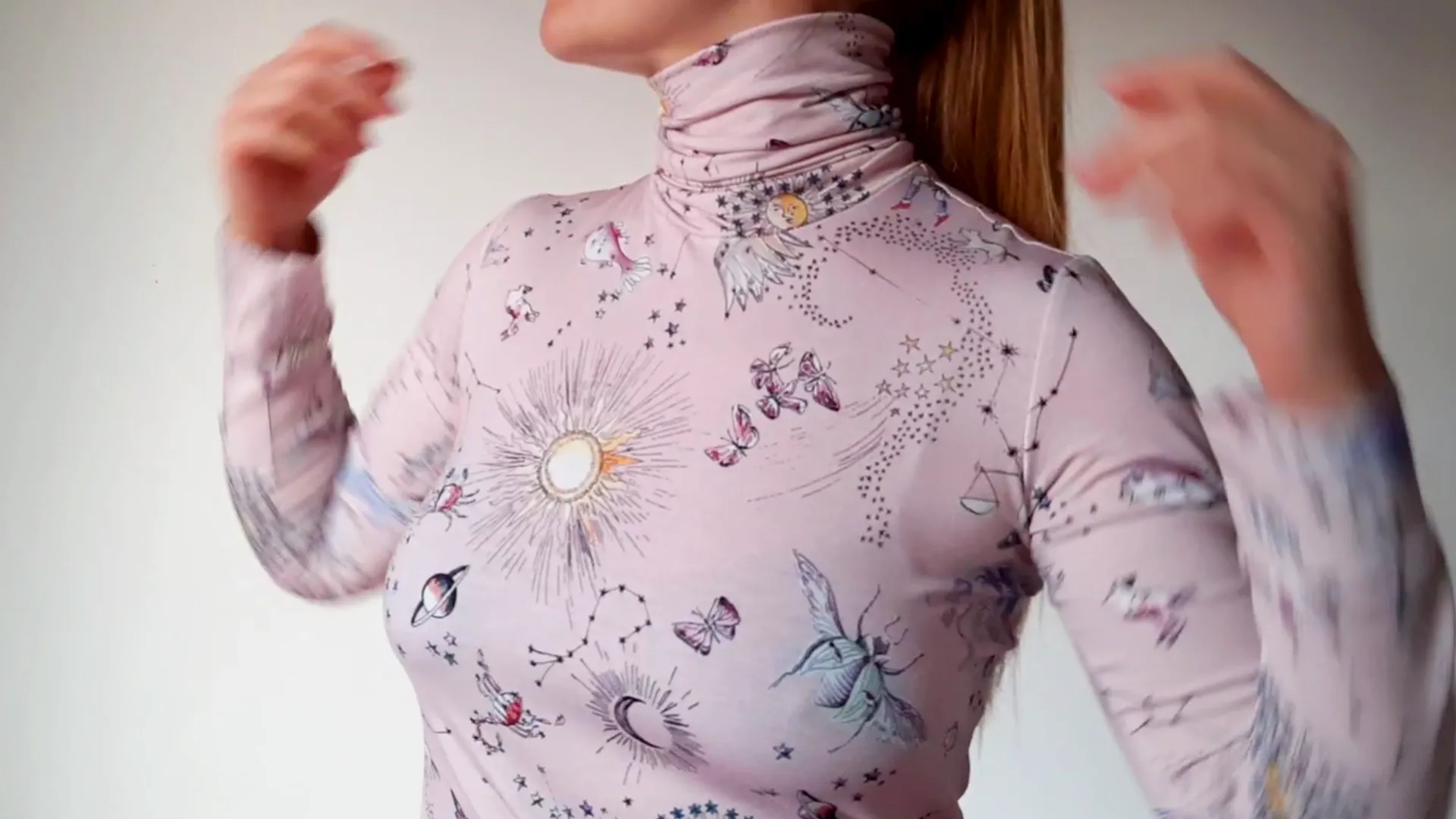 Turtleneck Top Sewing Pattern N.48