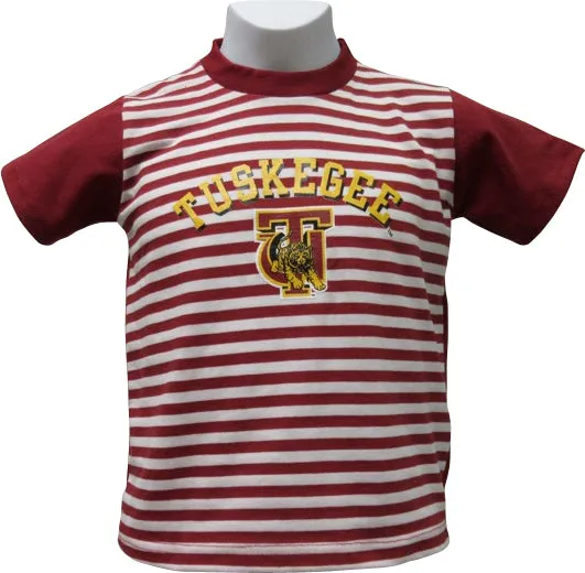 Tuskegee Stripe Front Tee