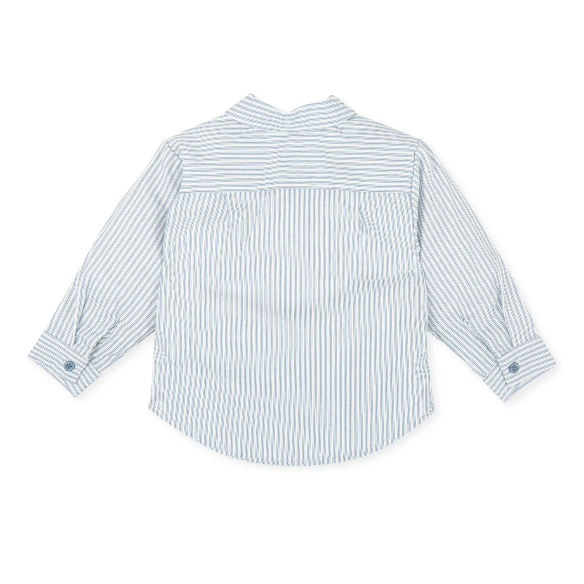 Tutto Piccolo Blue Striped Shirt