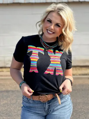 TX SERAPE GRAPHIC TEE / STUFFOLOGY BOUTIQUE