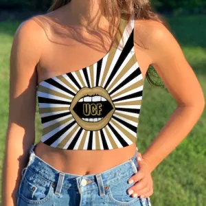 UCF Starburst Lips One Shoulder Top