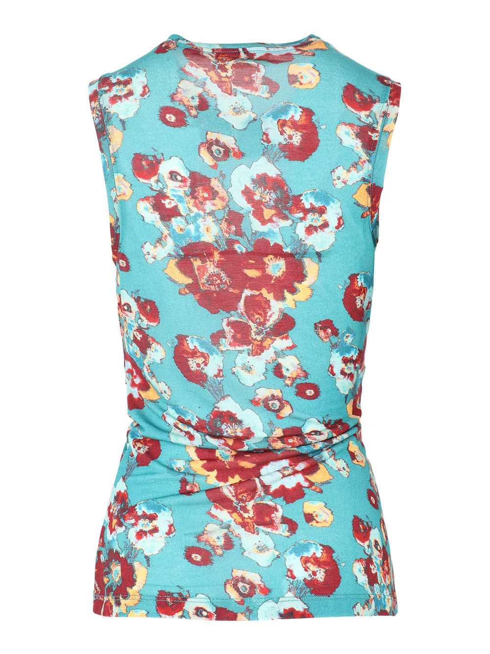 Ulla Johnson Naia Top in Jade Floral