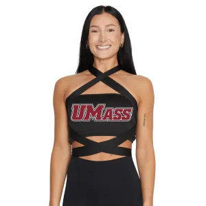 UMass Black Multi Way Bandeau Top