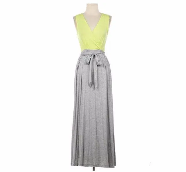 V Neck Maxi dress