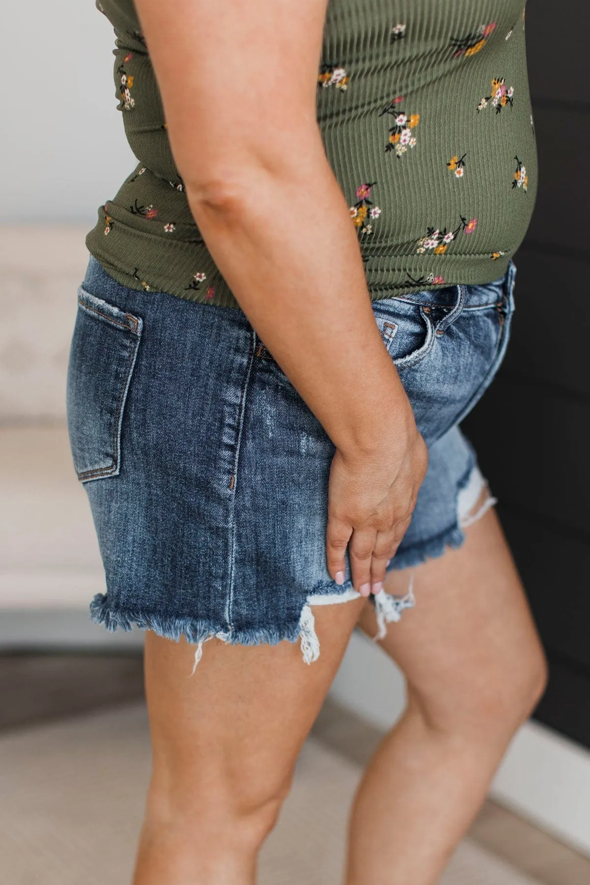 Vervet Denim Shorts- Via Wash