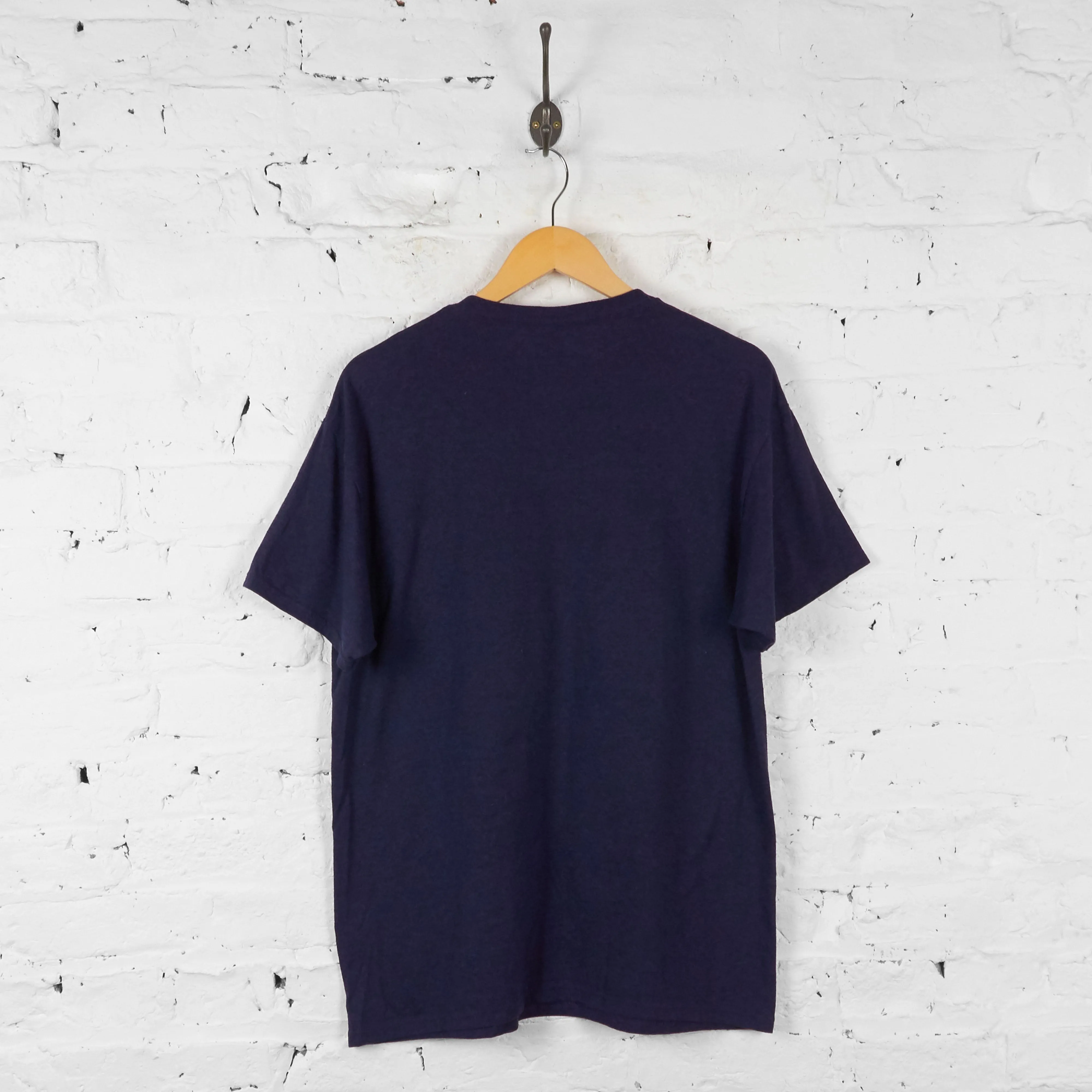 Vintage Alien T-shirt - Navy - L