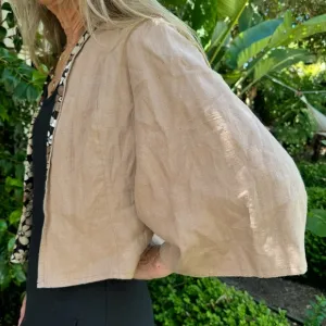 Vintage Open Front Jacket - Estimated Small