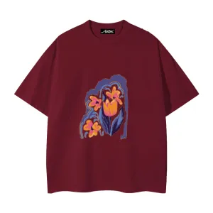 Vintage Tulip Graphic T-shirt