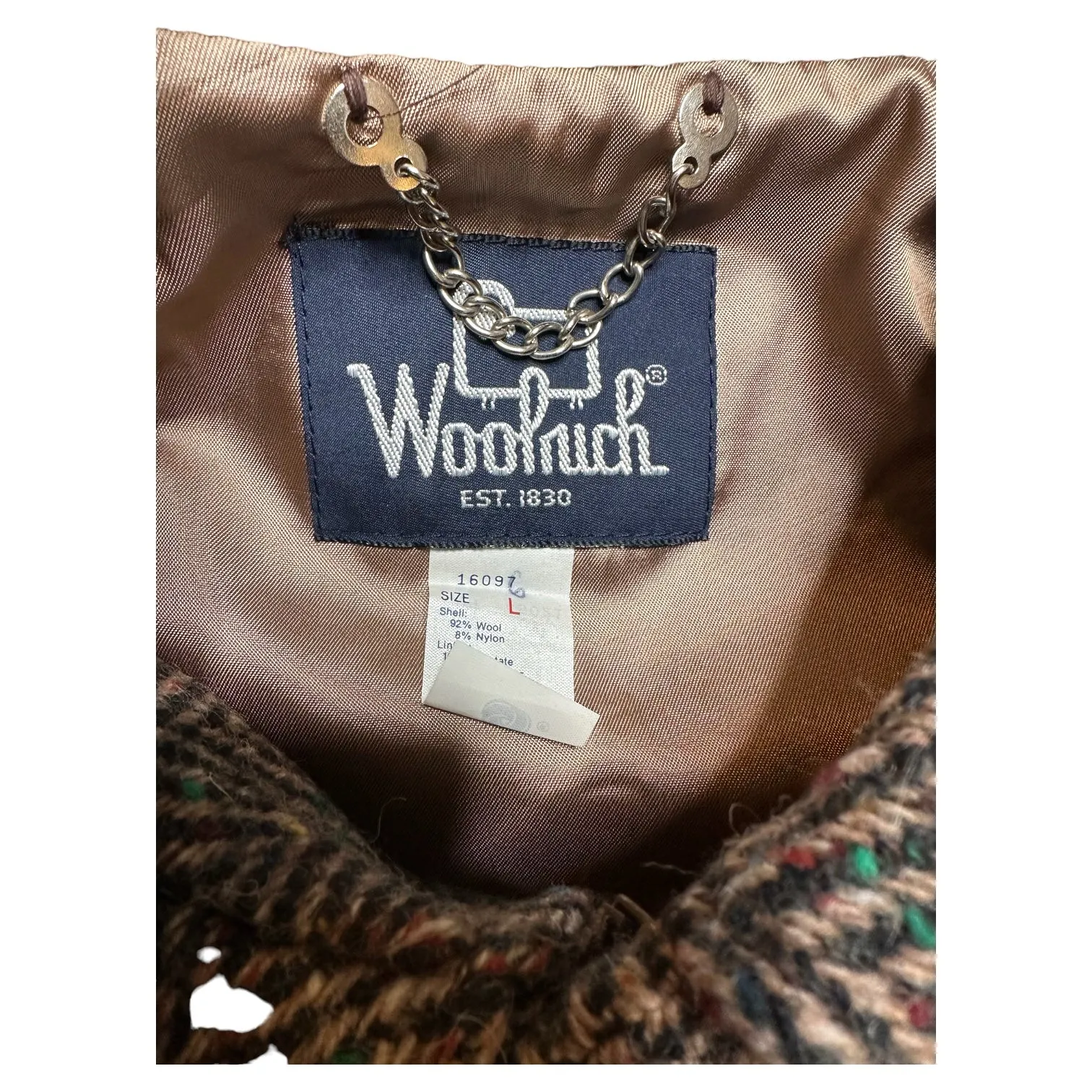 Vintage Woolrich Rainbow Neppy Jacket, Size: Large