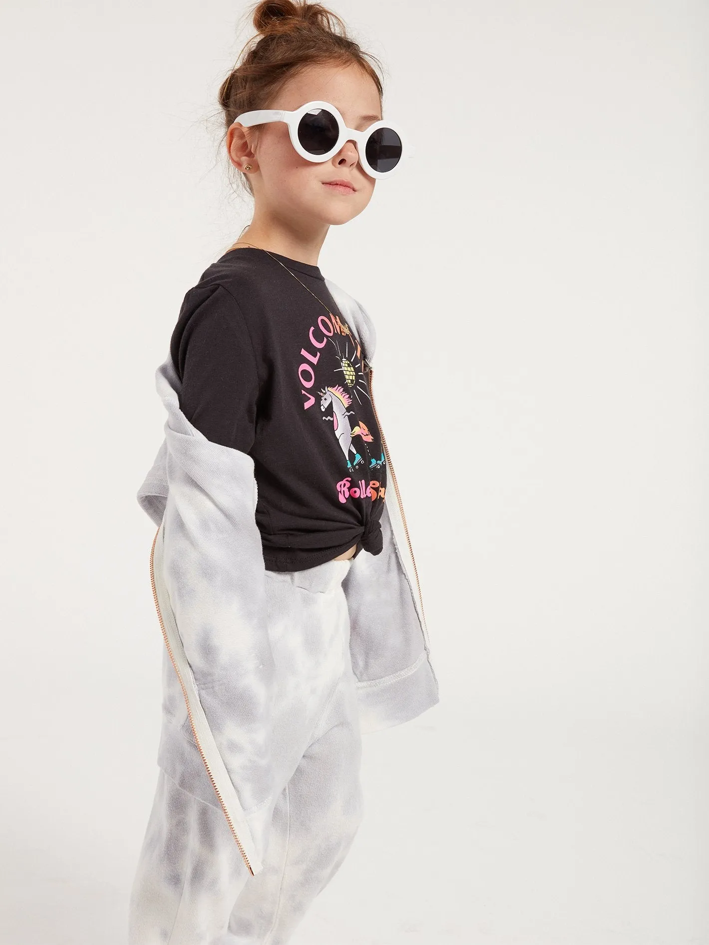 Volcom Little Girls Made From Stoke Long Sleeve Shirt