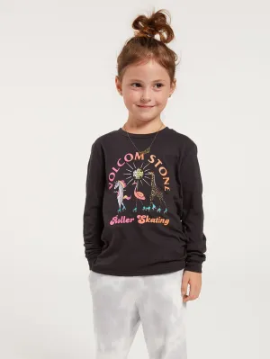 Volcom Little Girls Made From Stoke Long Sleeve Shirt