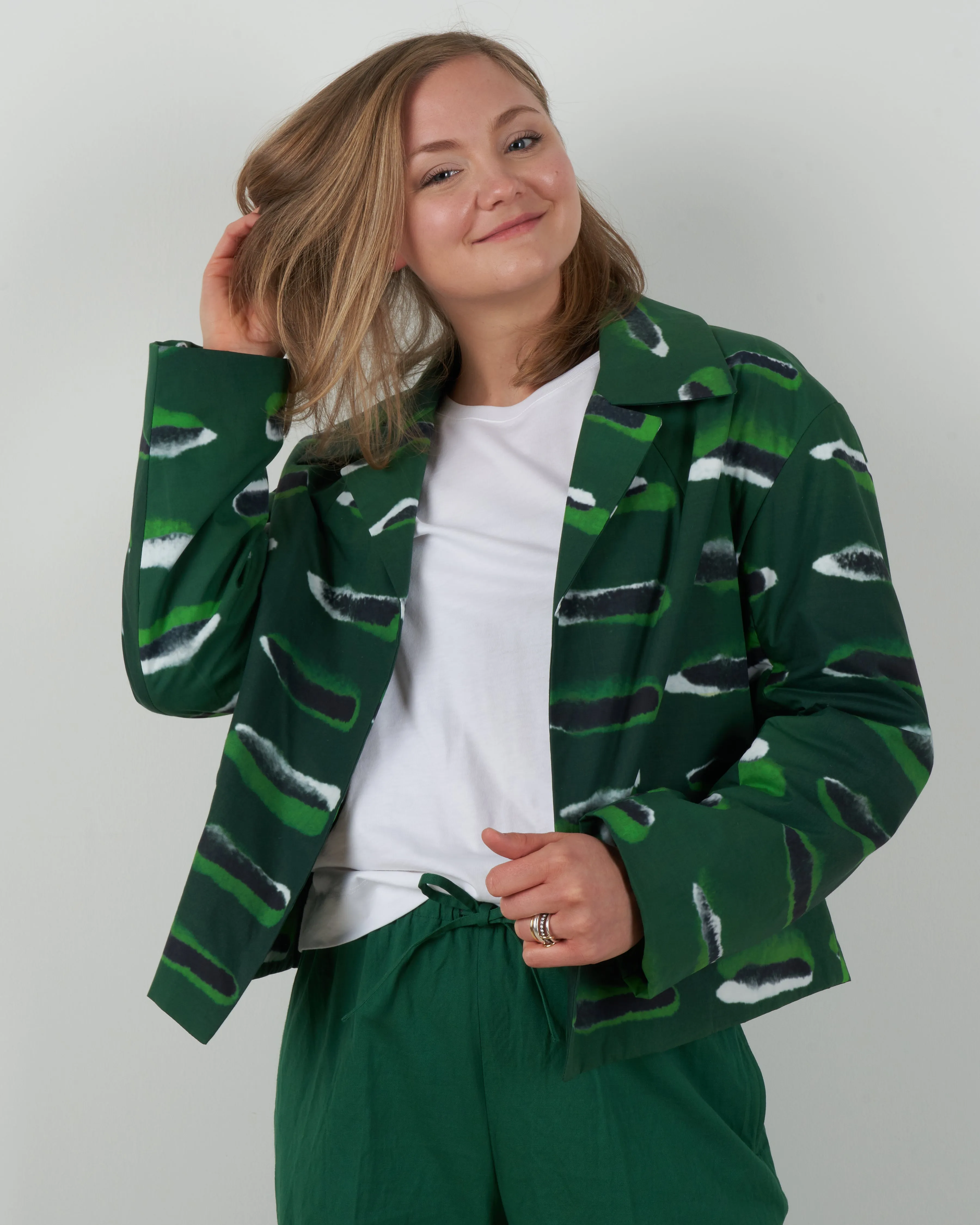 vondi jacket - green