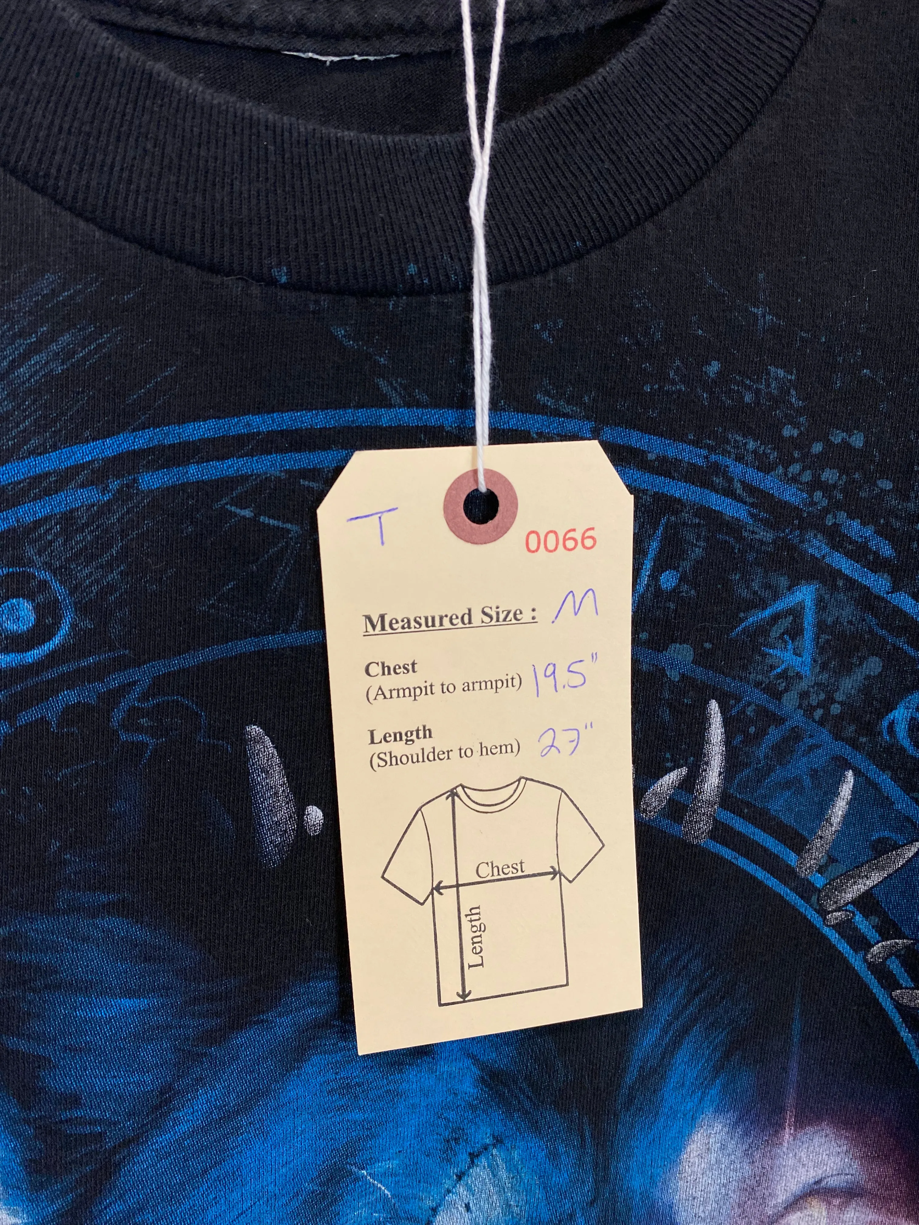VTG Midnight Wolf Graphic Tee (M)