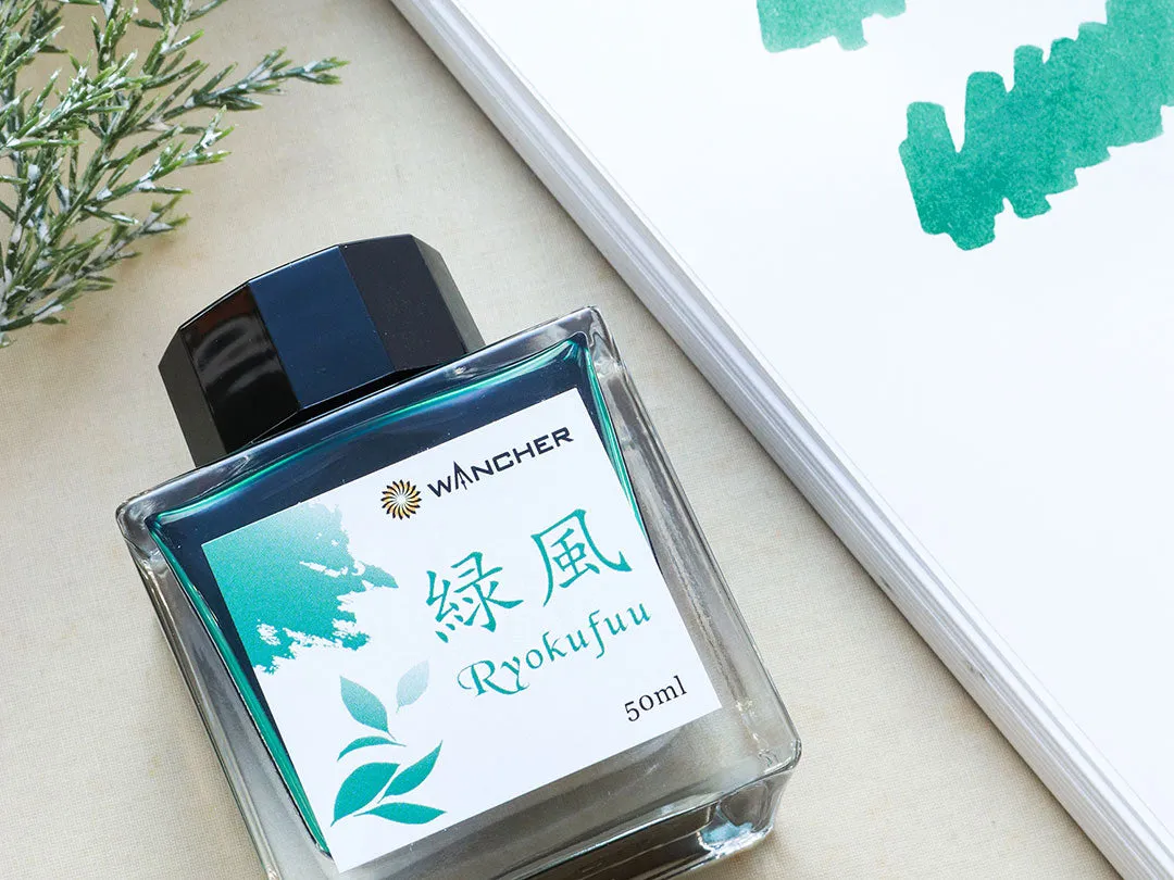 Wancher x Sailor Collaboration Kaze Iro Ink Set