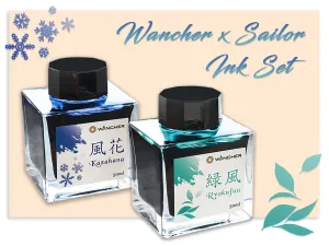 Wancher x Sailor Collaboration Kaze Iro Ink Set