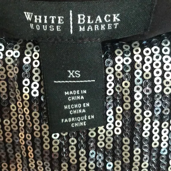 💠WHBM💠SEQUIN LACE TRIM SLEEVELESS DRESS💠