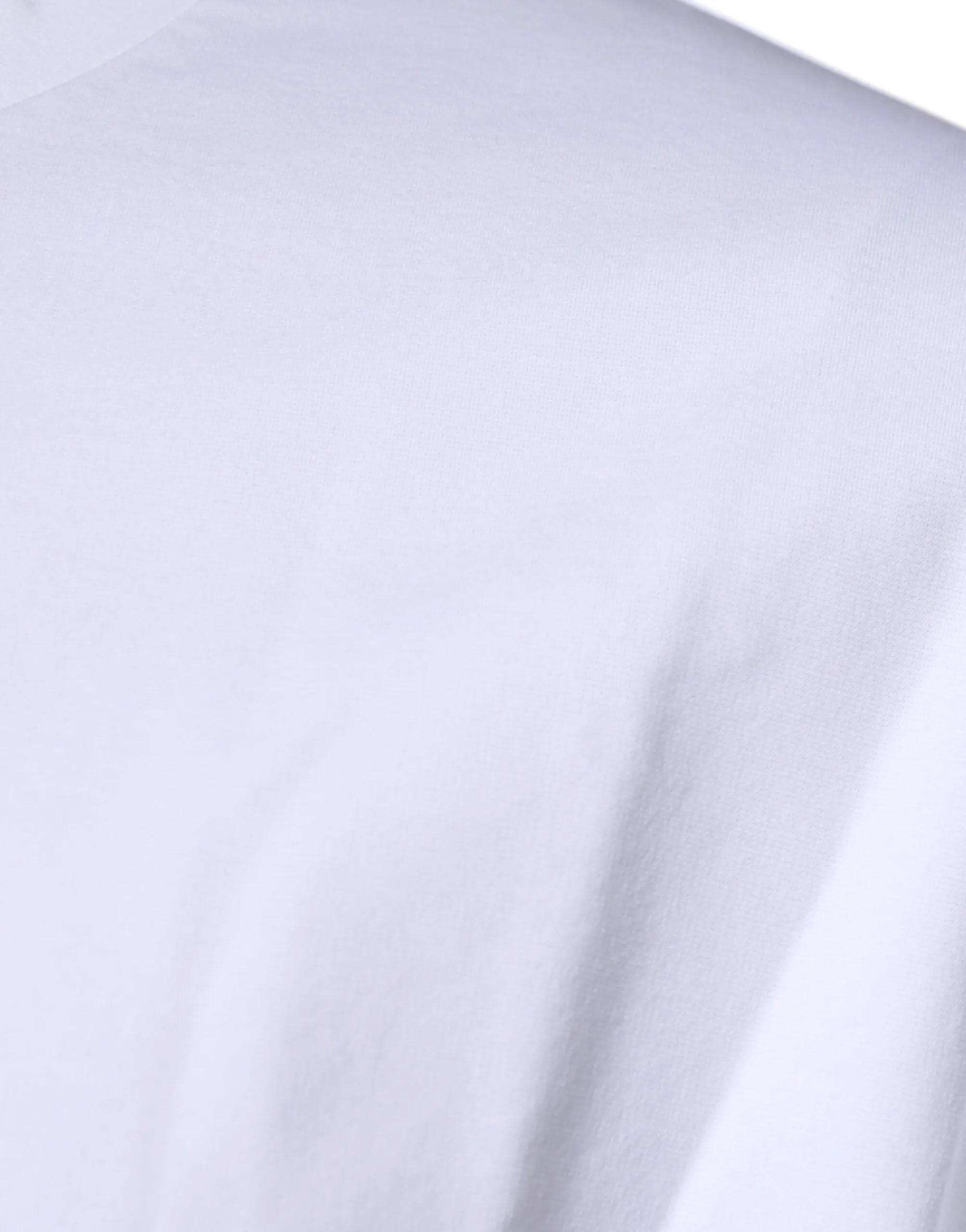 White DG Logo Cotton Crew Neck T-shirt
