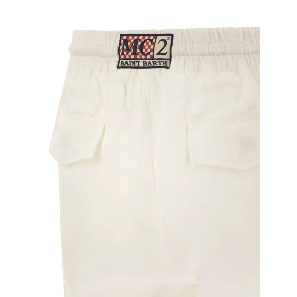 White Linen Short