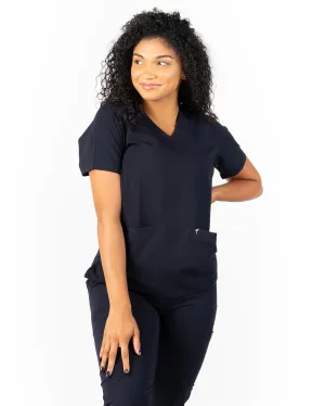 Women's 2 Pocket Scrub Top - Amber