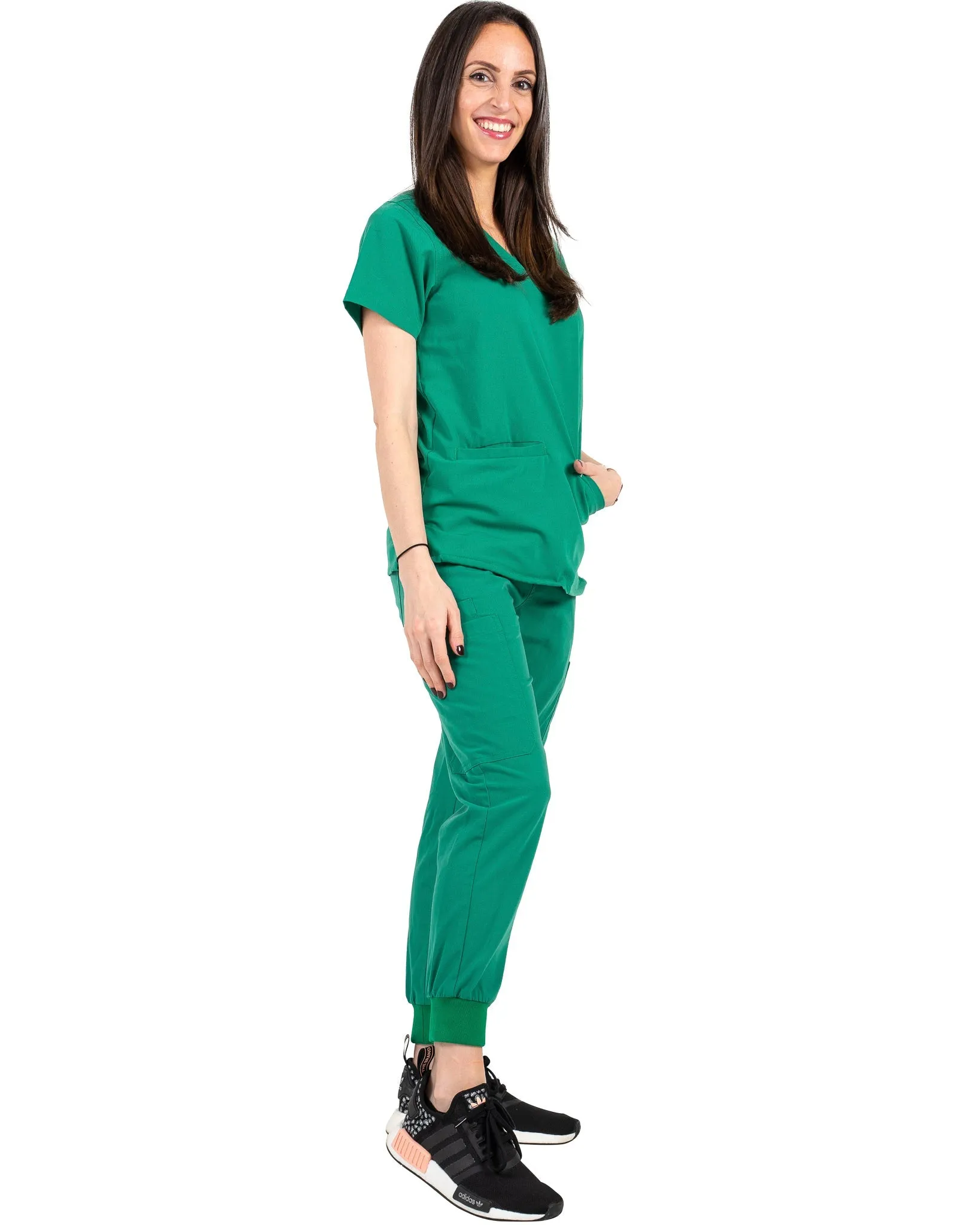Women's 2 Pocket Scrub Top - Amber