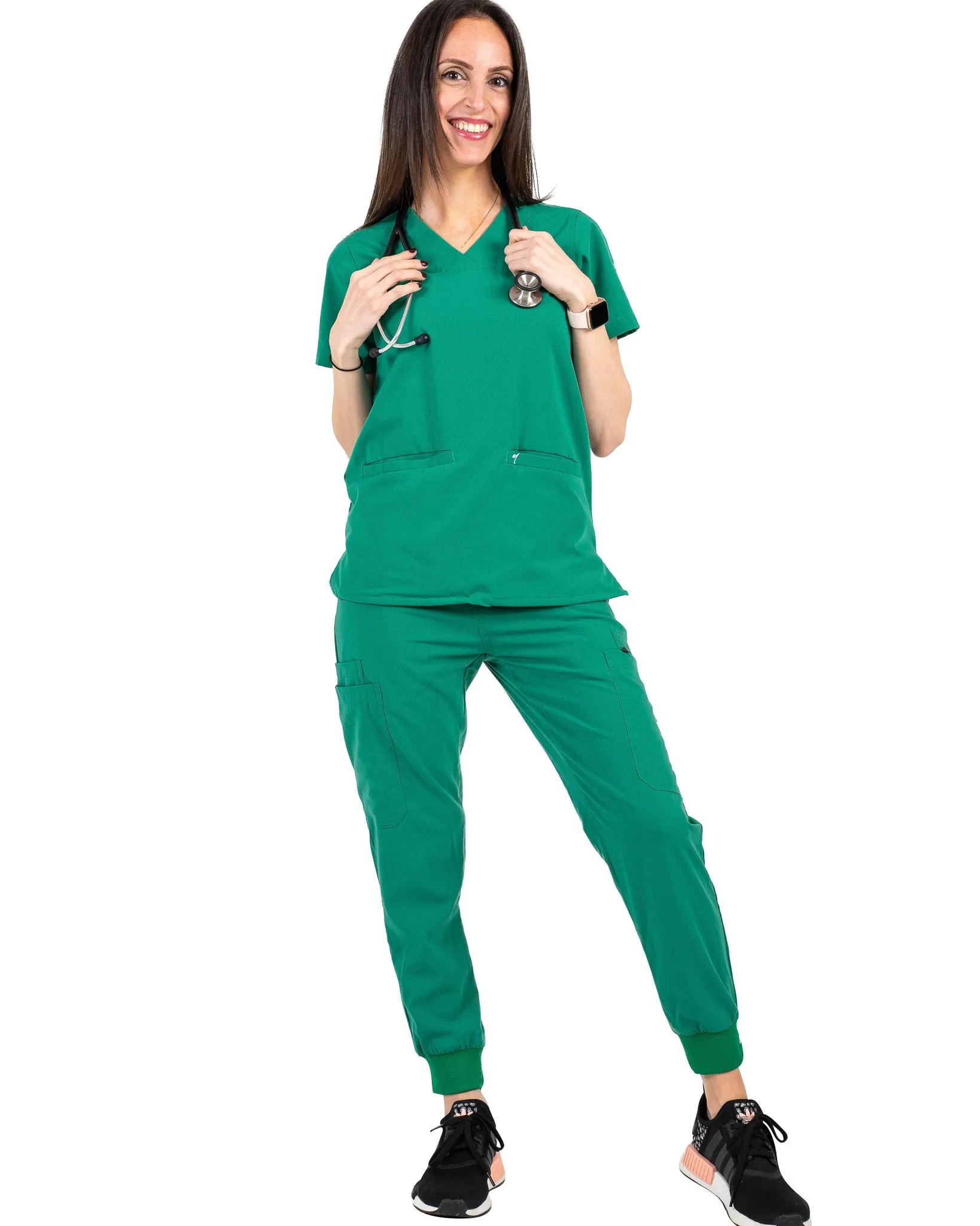 Women's 2 Pocket Scrub Top - Amber