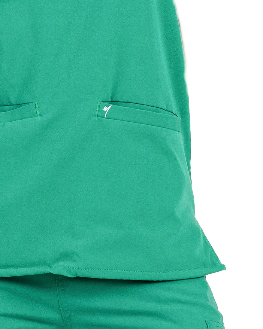 Women's 2 Pocket Scrub Top - Amber