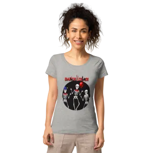 Women’s basic organic graphic  t-shirt -DANCE OF THE DEAD