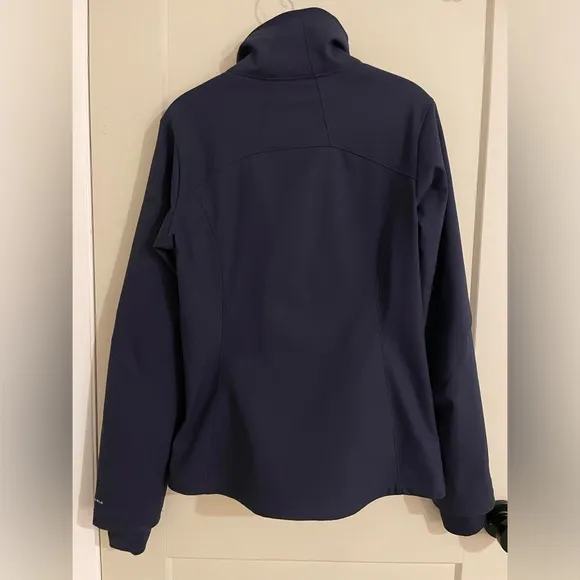 Women’s Columbia Titanium Navy Long Sleeve Small Zip Up Jacket