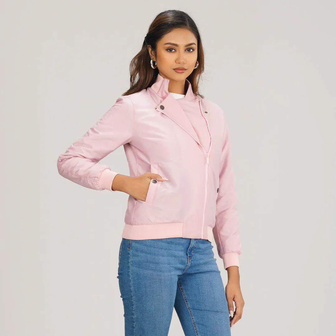 Womens Orchid Pink Bomber