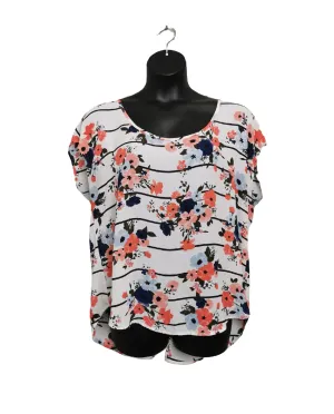 WOMENS PLUS SIZE 14 (0) TORRID, Lightweight Floral Dress Top EUC B34