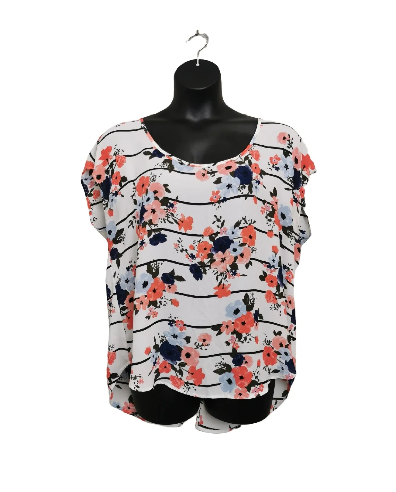 WOMENS PLUS SIZE 14 (0) TORRID, Lightweight Floral Dress Top EUC B34