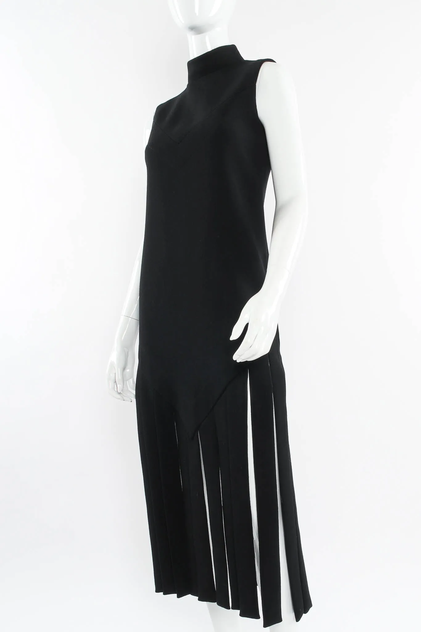 Wool Carwash Shift Dress