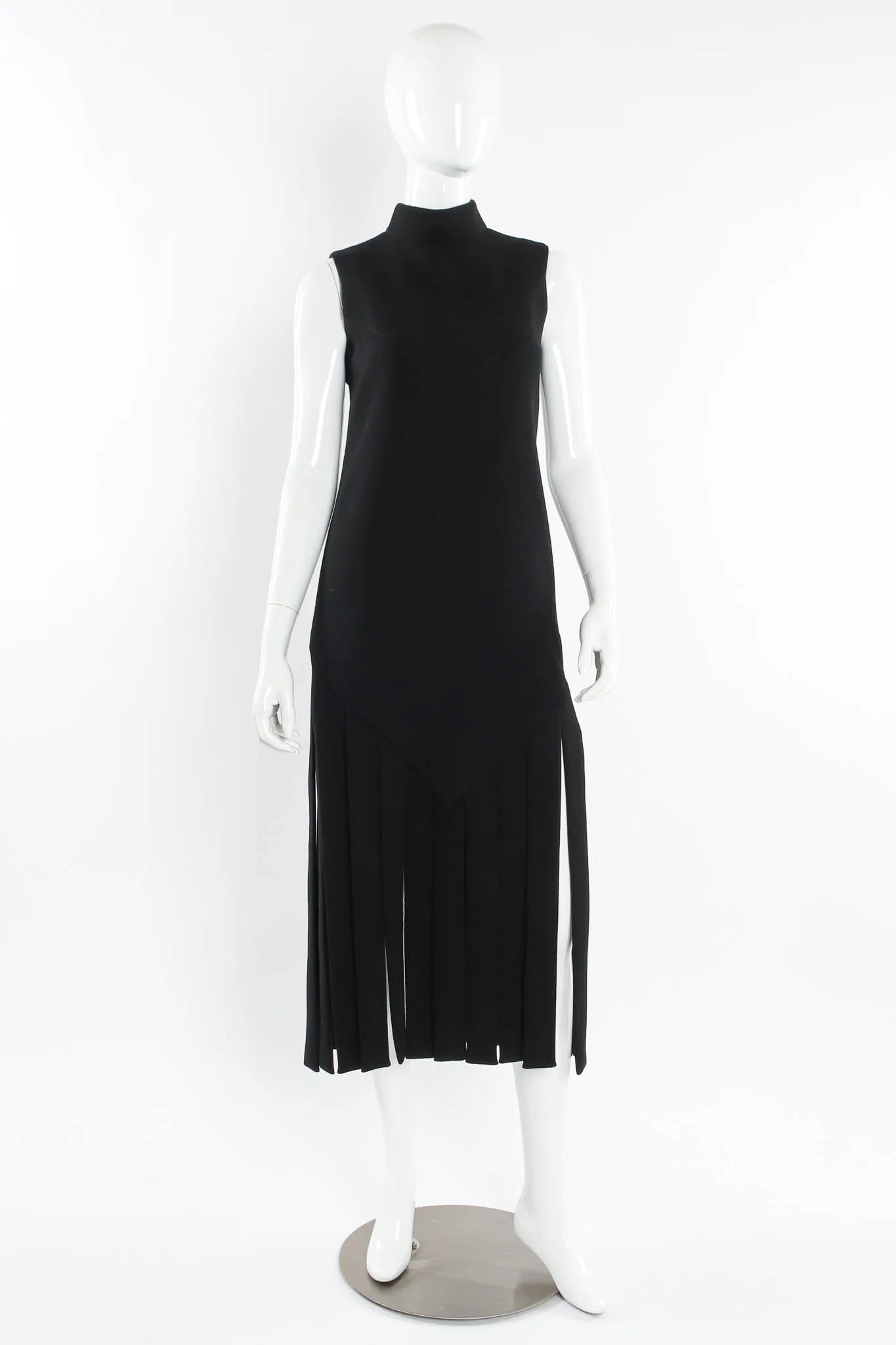 Wool Carwash Shift Dress