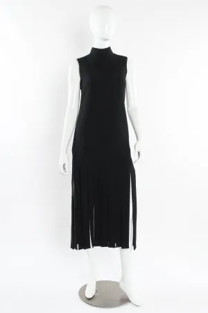 Wool Carwash Shift Dress