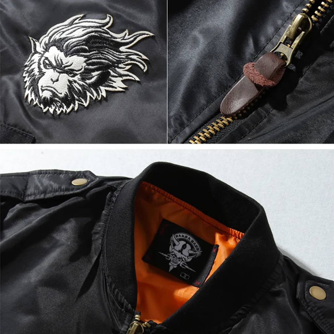 Wukong Monkey King Autumn Winter Bomber Jacket