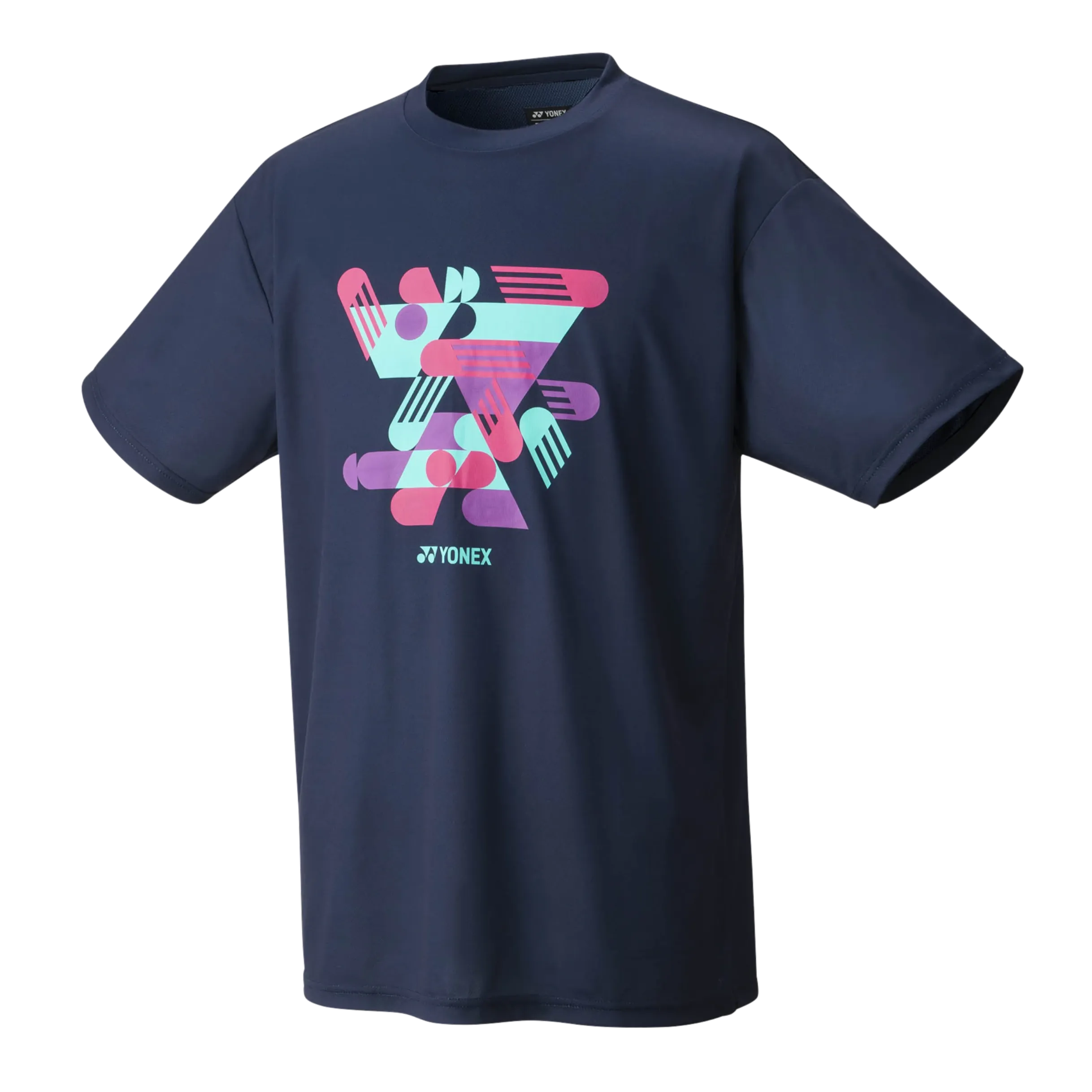 Yonex UNISEX Graphic T Shirt (Indigo Marine) YM0043