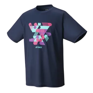 Yonex UNISEX Graphic T Shirt (Indigo Marine) YM0043