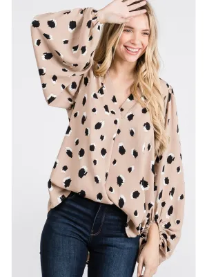 You Know It Cheetah Top