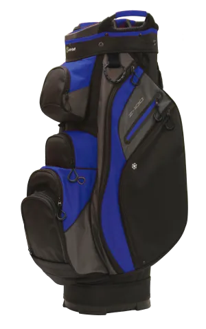 Z-100 15-way Cart Bag Black/Charcoal/Royal