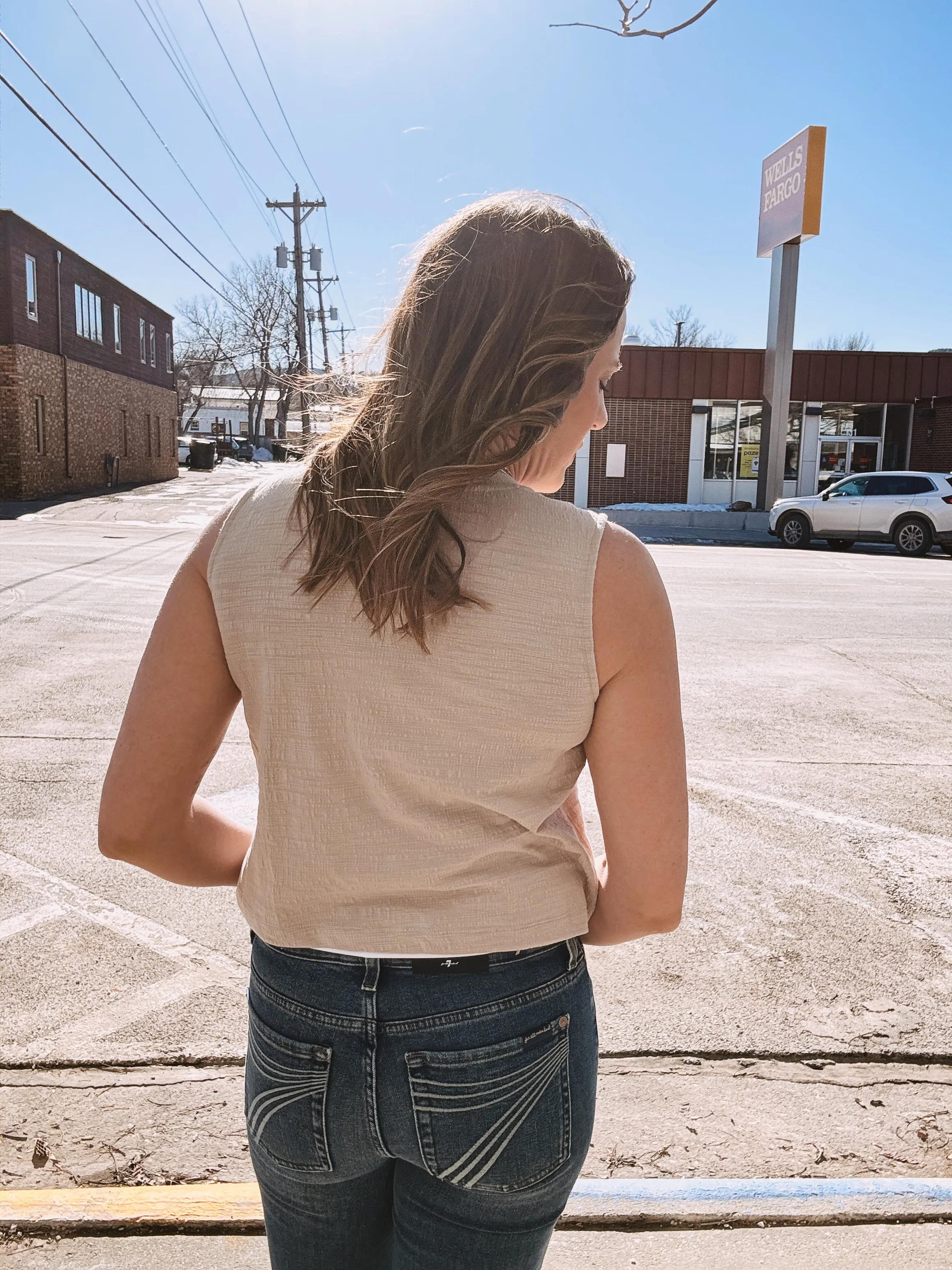 Z SUPPLY Sleeveless Sloane Top